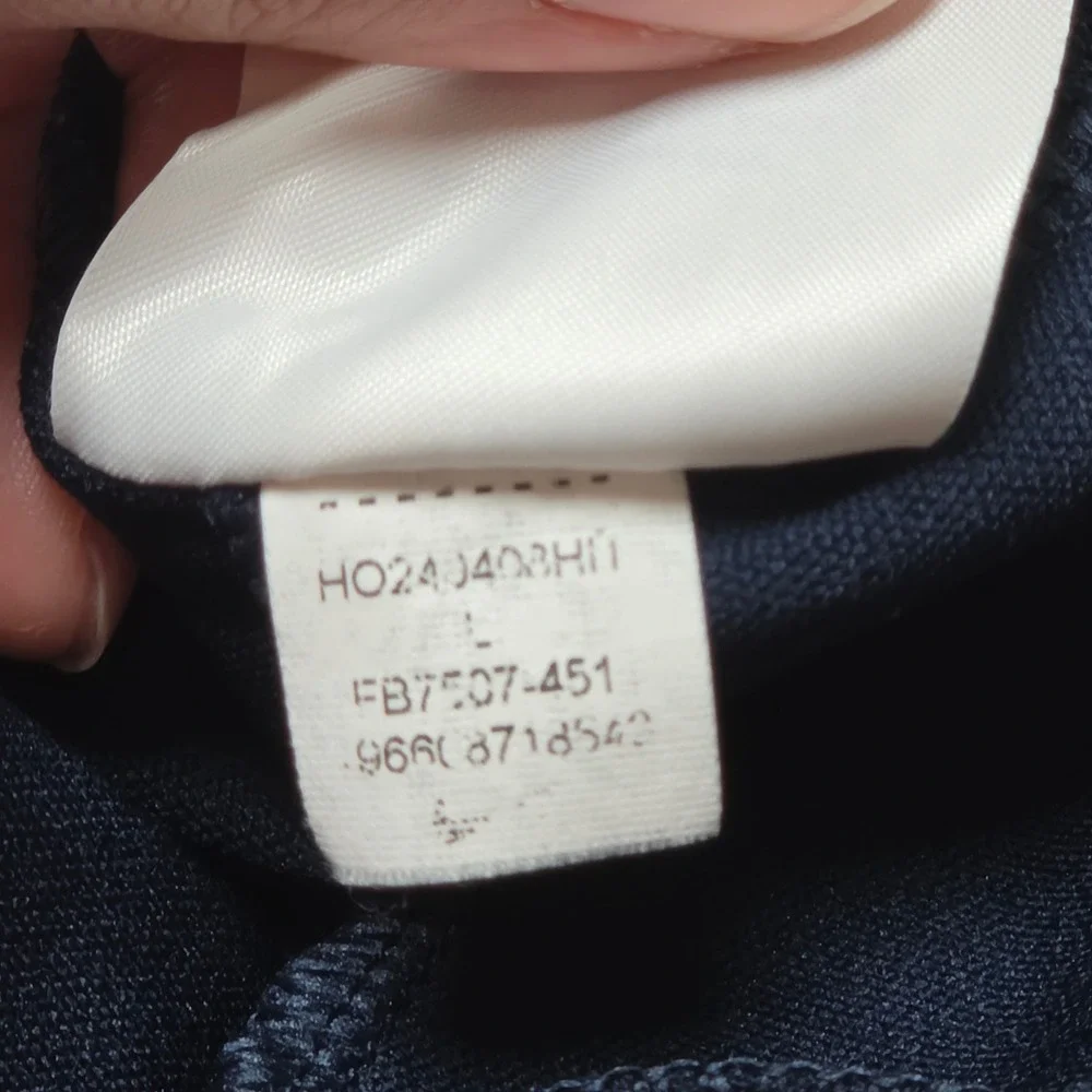 Nike Mens Size Large Navy‎ Dri Fit Training Pants Athletic Gym Workout